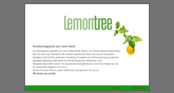 Desktop Screenshot of lemontree-media.de